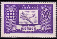Monaco 1946 - serie Aereo: 200 fr