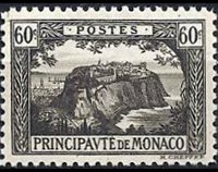 Monaco 1922 - serie Vedute: 60 c