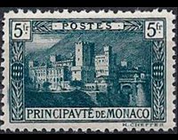 Monaco 1922 - serie Vedute: 5 fr