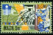 Malta 1981 - set Culture and activities: 5 m