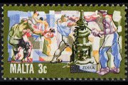 Malta 1981 - serie Cultura e attività: 3 c