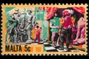 Malta 1981 - serie Cultura e attività: 5 c