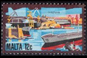 Malta 1981 - serie Cultura e attività: 12 c