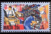 Malta 1981 - serie Cultura e attività: 20 c