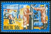 Malta 1981 - serie Cultura e attività: 50 c