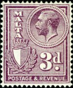 Malta 1930 - serie Re Giorgio V e soggetti vari: 3 p