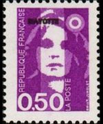 Mayotte 1997 - serie Marianna di Briat: 0,50 fr