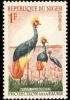 Niger 1959 - serie Animali: 1 fr