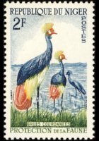 Niger 1959 - serie Animali: 2 fr