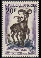 Niger 1959 - set Wildlife: 20 fr