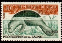 Niger 1959 - serie Animali: 10 fr