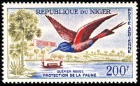 Niger 1960 - set Wildlife: 200 fr