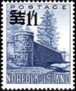 Norfolk 1953 - serie Vedute: 1'1 sh su 3½ p