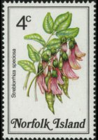 Norfolk Island 1984 - set Flowers: 4 c