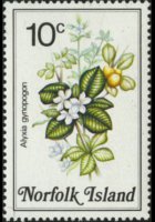 Norfolk 1984 - serie Fiori: 10 c