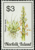 Norfolk 1984 - serie Fiori: 3 $