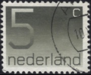 Olanda 1976 - serie Cifra: 5 c