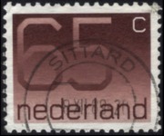 Olanda 1976 - serie Cifra: 65 c