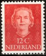 Netherlands 1949 - set Queen Juliana: 12 c