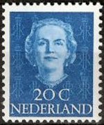 Netherlands 1949 - set Queen Juliana: 20 c