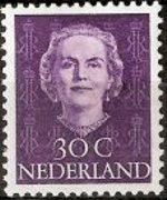 Netherlands 1949 - set Queen Juliana: 30 c