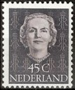 Olanda 1949 - serie Regina Giuliana: 45 c