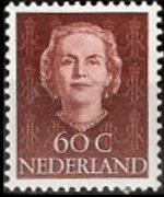 Olanda 1949 - serie Regina Giuliana: 60 c