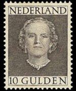 Netherlands 1949 - set Queen Juliana: 10 g