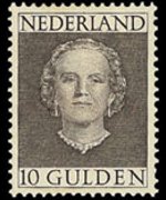 Olanda 1949 - serie Regina Giuliana: 10 g