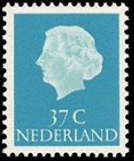 Olanda 1953 - serie Regina Giuliana: 37 c
