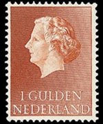Olanda 1953 - serie Regina Giuliana: 1 g