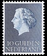 Olanda 1953 - serie Regina Giuliana: 10 g