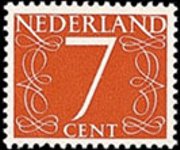Olanda 1946 - serie Cifra: 7 c