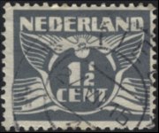 Netherlands 1924 - set Flying dove: 1½ c