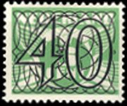 Netherlands 1940 - set Flying dove surcharged: 40 c su 3 c