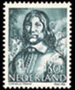 Netherlands 1943 - set Germanic symbols and naval heroes: 30 c