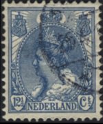 Olanda 1899 - serie Regina Guglielmina: 12½ c