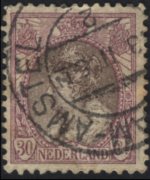 Olanda 1899 - serie Regina Guglielmina: 30 c