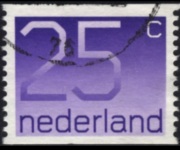 Olanda 1976 - serie Cifra: 25 c