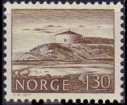 Norvegia 1977 - serie Paesaggi: 1,30 kr