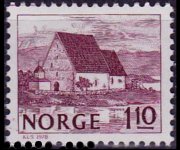 Norvegia 1977 - serie Paesaggi: 1,10 kr