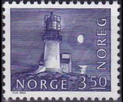Norvegia 1977 - serie Paesaggi: 3,50 kr