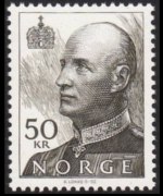 Norvegia 1992 - serie Re Harald V e Regina Sonja: 50 kr