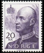 Norvegia 1992 - serie Re Harald V e Regina Sonja: 20 kr