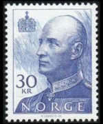 Norvegia 1992 - serie Re Harald V e Regina Sonja: 30 kr