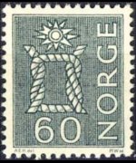 Norway 1962 - set Local patterns: 60 ø