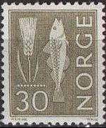 Norway 1962 - set Local patterns: 30 ø