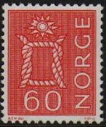 Norway 1962 - set Local patterns: 60 ø