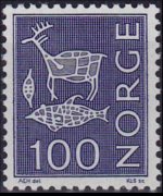Norvegia 1962 - serie Motivi locali: 100 ø