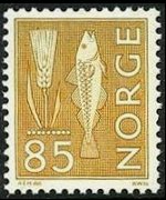 Norway 1962 - set Local patterns: 85 ø